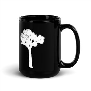 Joshua Tree - Black Glossy Mug